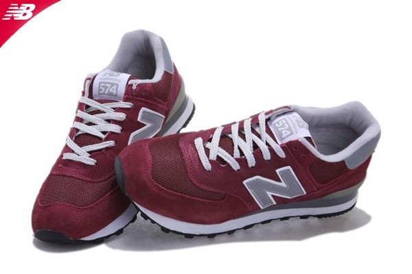 new balance 574 herren bordeaux